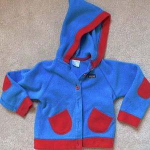 Patagonia boys fleece jacket size 4T